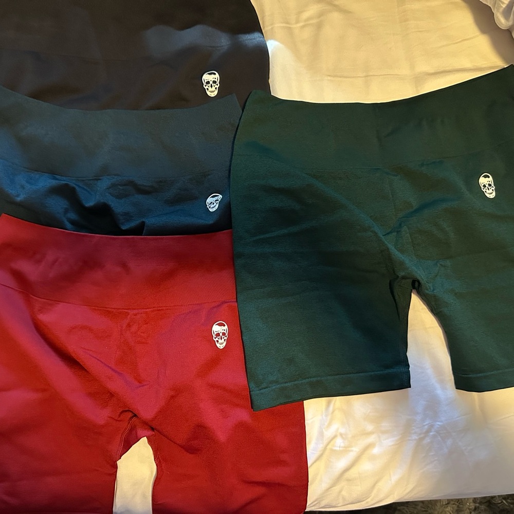 Gymreapers Athletic Shorts - 4 Pairs